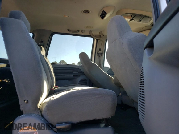 2003 Ford Excursion Special Serv z VIN 1FMNU40L83ED68103, wystawiony jako Copart lot #83191034 z przebiegiem 282 481 mil mil oraz Szkoda całkowita • Salvage title. Historia ofert i sprzedaży dostępna na DreamBid. Obrazek 11.