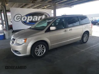 2014 Dodge Grand Caravan SXT with VIN 2C4RDGCG6ER427418, listed as a Copart auction lot 55841215 with 154,524 mi miles and Clean Title. Bid and sale history available at DreamBid. Image 1.