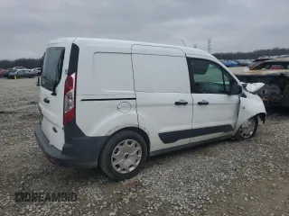 2018 Ford Transit Connect XL with VIN NM0LS6E70J1351080, listed as a Copart auction lot 43360945 with 147,048 mi miles and Salvage title. Bid and sale history available at DreamBid. Image 3.