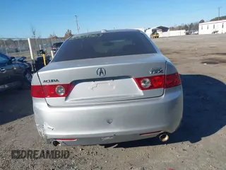 2005 Acura TSX with VIN JH4CL96955C005049, listed as a IAAI auction lot 40809563 with 140,000 mi miles. Bid and sale history available at carsss.com. Image 16.