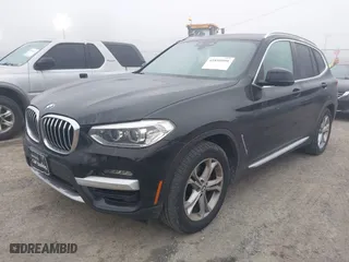 2020 BMW X3 sDrive30i with VIN 5UXTY3C06L9B69850, listed as a IAAI auction lot 41890990 with 110,342 mi miles. Bid and sale history available at carsss.com. Image 17.