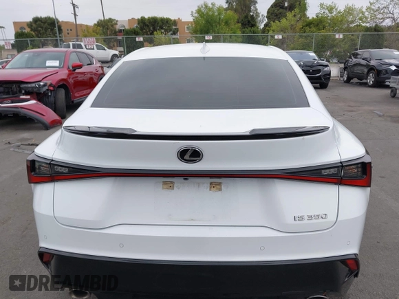 2022 Lexus IS 350 F Sport z VIN JTHGZ1B29N5055838, wystawiony jako IAAI lot #42087057 z przebiegiem 50 699 mil mil oraz . Historia ofert i sprzedaży dostępna na DreamBid. Obrazek 16.