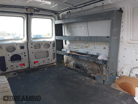 2013 Ford Econoline Cargo Commercial with VIN 1FTNE2EWXDDA52072, listed as a IAAI auction lot 42523635 with 262,097 mi miles and . Bid and sale history available at DreamBid. Image 8.
