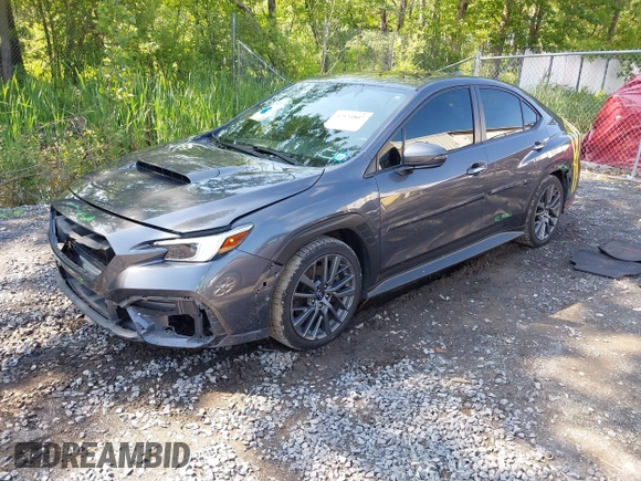 2022 Subaru WRX GT with VIN JF1VBAU6XN8008061, listed as a IAAI auction lot 42534807 with 31,388 mi miles and . Bid and sale history available at DreamBid. Image 2.