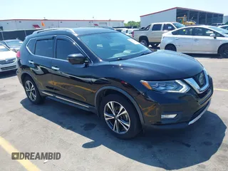 2017 Nissan Rogue SL with VIN JN8AT2MT4HW407893, listed as a IAAI auction lot 41975454 with 105,284 mi miles and . Bid and sale history available at DreamBid. Image 1.