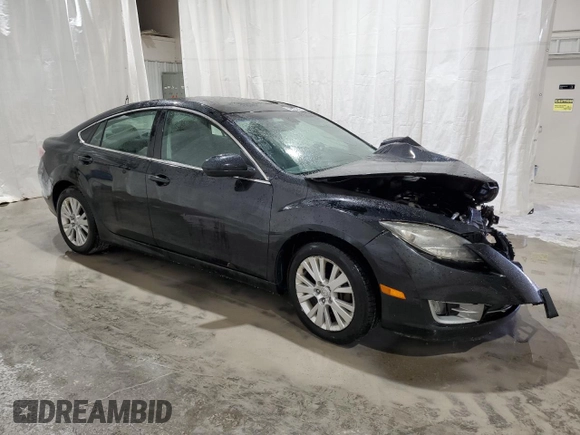 2009 Mazda 6 i Touring with VIN 1YVHP82A595M13710, listed as a Copart auction lot 49463245 with Not Provided miles and Salvage Title. Bid and sale history available at carsss.com. Image 4.