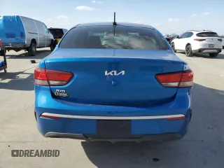 2022 Kia Rio S with VIN 3KPA24AD1NE478417, listed as a Copart auction lot 49182595 with 72,338 mi miles and Clean Title. Bid and sale history available at DreamBid. Image 6.