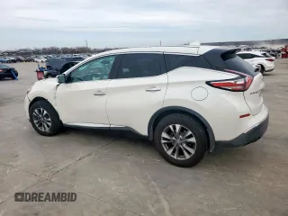 2018 Nissan Murano S with VIN 5N1AZ2MG6JN179643, listed as a Copart auction lot 48933545 with 123,739 mi miles and Salvage Title. Bid and sale history available at DreamBid. Image 2.