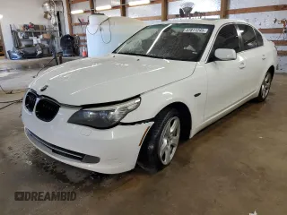 2008 BMW 5 Series 535xi with VIN WBANV93538CZ70418, listed as a Copart auction lot 47811245 with 181,109 mi miles and Salvage Title. Bid and sale history available at carsss.com. Image 1.