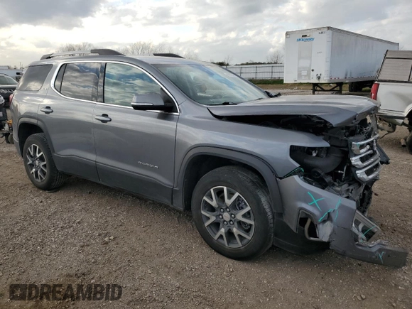 2021 GMC Acadia SLE with VIN 1GKKNKLS6MZ177256, listed as a Copart auction lot 44015375 with 98,886 mi miles and Salvage Title. Bid and sale history available at DreamBid. Image 4.