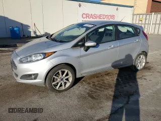 2019 Ford Fiesta SE with VIN 3FADP4EJ8KM107227, listed as a Copart auction lot 41823425 with 106,286 mi miles and Salvage Title. Bid and sale history available at DreamBid. Image 1.