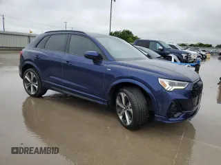 2022 Audi Q3 S line Premium Plus with VIN WA1EECF36N1062783, listed as a Copart auction lot 51578425 with 110,454 mi miles and Clean title. Bid and sale history available at DreamBid. Image 4.