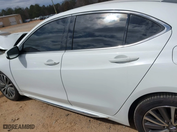 2018 Acura TLX w/Advance Pkg with VIN 19UUB2F76JA002621, listed as a IAAI auction lot 41706667 with 95,655 mi miles. Bid and sale history available at carsss.com. Image 14.