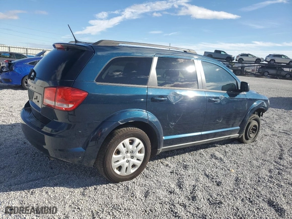 2015 Dodge Journey American Value Pkg with VIN 3C4PDCAB3FT737029, listed as a Copart auction lot 80396454 with 133,169 mi miles and Salvage Title. Bid and sale history available at carsss.com. Image 3.