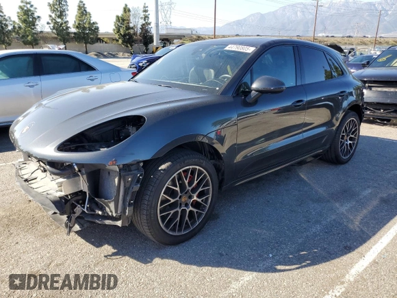 2017 Porsche Macan Turbo with VIN WP1AF2A52HLB62164, listed as a Copart auction lot 44790805 with 41,322 mi miles and Salvage title. Bid and sale history available at DreamBid. Image 1.