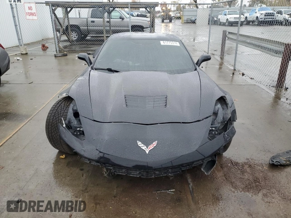 2019 Chevrolet Corvette Grand Sport 1LT z VIN 1G1YW2D78K5119210, wystawiony jako Copart lot #81775314 z przebiegiem Nie podano mil oraz Szkoda całkowita • Salvage title. Historia ofert i sprzedaży dostępna na DreamBid. Obrazek 6.