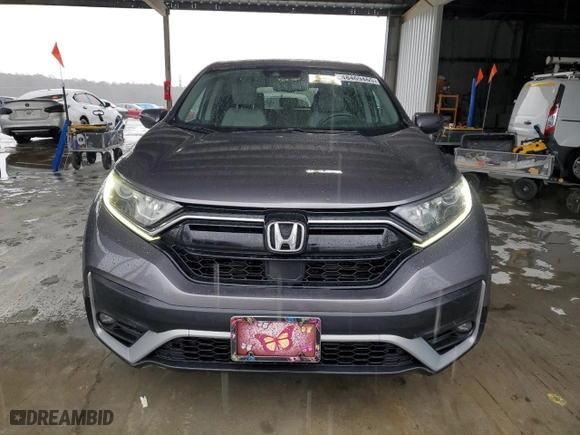 2021 Honda CR-V EX-L with VIN 5J6RW1H85MA002424, listed as a Copart auction lot 48469465 with 48,247 mi miles and Salvage Title. Bid and sale history available at carsss.com. Image 5.