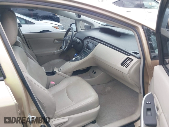 2010 Toyota Prius II with VIN JTDKN3DU7A1018919, listed as a IAAI auction lot 41947540 with 215,334 mi miles and . Bid and sale history available at DreamBid. Image 5.