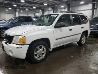 2008 GMC Envoy SLE2 with VIN 1GKDT13S782178603, listed as a Copart auction lot 45216165 with 142,791 mi miles and Salvage Title. Bid and sale history available at carsss.com. Image 1.
