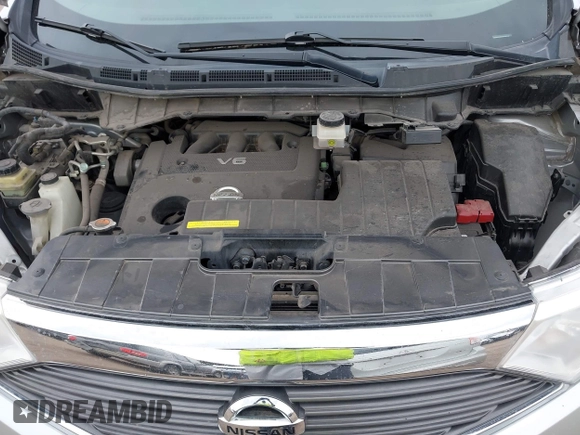 2015 Nissan Quest SV with VIN JN8AE2KP8F9125445, listed as a IAAI auction lot 42040196 with 125,218 mi miles. Bid and sale history available at carsss.com. Image 10.