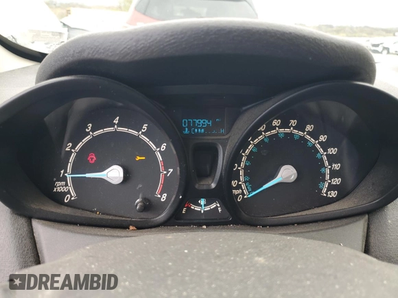 2016 Ford Fiesta S with VIN 3FADP4AJ2GM159479, listed as a Copart auction lot 51673235 with 77,994 mi miles and Salvage title. Bid and sale history available at DreamBid. Image 9.