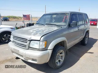 2001 Isuzu Trooper S with VIN JACDS58X717J02087, listed as a IAAI auction lot 41995938 with 206,818 mi miles and . Bid and sale history available at DreamBid. Image 2.