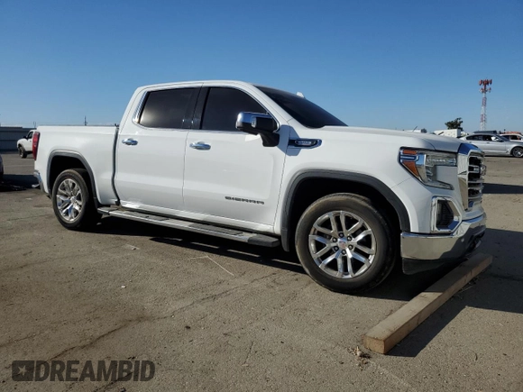 2020 GMC Sierra 1500 with VIN 3GTP8DET8LG159317, listed as a Copart auction lot 76819384 with 99,627 mi miles and Salvage Title. Bid and sale history available at DreamBid. Image 4.