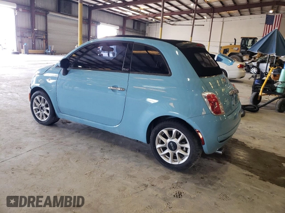 2017 FIAT 500 Pop with VIN 3C3CFFLR7HT542417, listed as a Copart auction lot 64205895 with 59,482 mi miles and Clean title. Bid and sale history available at DreamBid. Image 2.