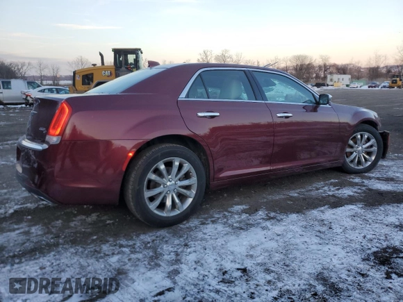 2017 Chrysler 300 with VIN 2C3CCAKG4HH506804, listed as a Copart auction lot 89251045 with 61,694 mi miles and Salvage Title. Bid and sale history available at carsss.com. Image 3.