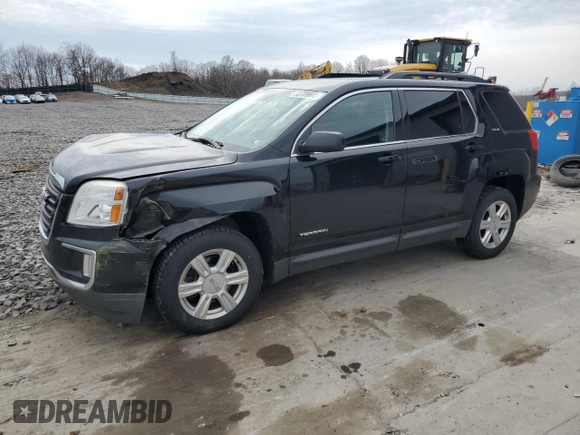 2016 GMC Terrain SLE with VIN 2GKFLTE36G6181813, listed as a Copart auction lot 53709685 with 136,282 mi miles and Salvage Title. Bid and sale history available at DreamBid. Image 1.