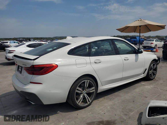 2019 BMW 6 Series 640i xDrive with VIN WBAJV6C50KBK08285, listed as a Copart auction lot 68740314 with 17,116 mi miles and Salvage Title. Bid and sale history available at carsss.com. Image 3.