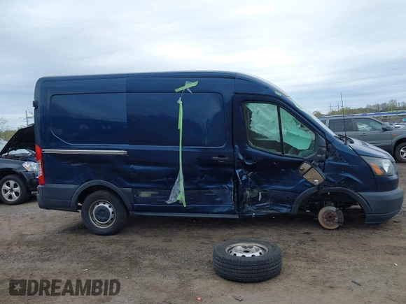 2016 Ford Transit Cargo with VIN 1FTYR1CM6GKA35458, listed as a IAAI auction lot 42092963 with 293,880 mi miles and . Bid and sale history available at DreamBid. Image 13.
