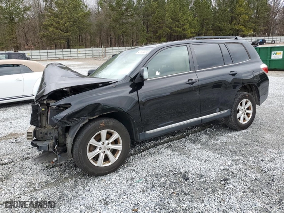 2011 Toyota Highlander with VIN 5TDZA3EH1BS008127, listed as a Copart auction lot 41624935 with 144,487 mi miles and Salvage Title. Bid and sale history available at carsss.com. Image 1.