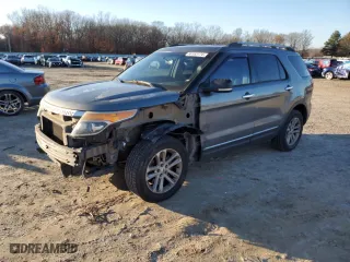 2014 Ford Explorer XLT with VIN 1FM5K8D85EGC39018, listed as a Copart auction lot 86183174 with 187,922 mi miles and Salvage Title. Bid and sale history available at carsss.com. Image 1.