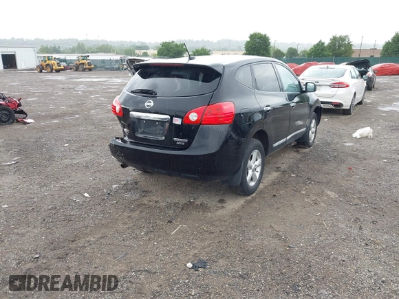 2012 Nissan Rogue S with VIN JN8AS5MV1CW701329, listed as a IAAI auction lot 42670072 with 165,205 mi miles and . Bid and sale history available at DreamBid. Image 4.