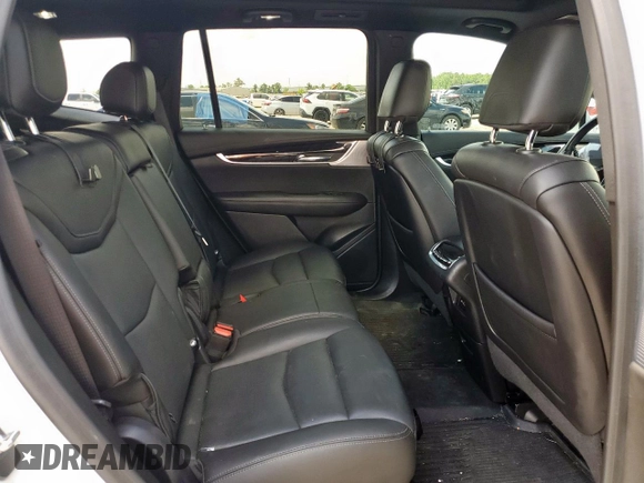 2021 Cadillac XT6 Premium Luxury with VIN 1GYKPDRS5MZ233884, listed as a Copart auction lot 58774595 with 47,490 mi miles and Salvage title. Bid and sale history available at DreamBid. Image 11.