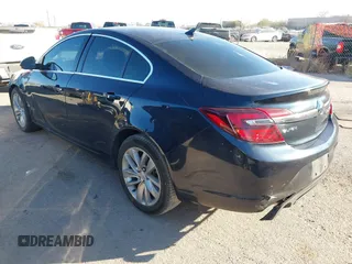 2014 Buick Regal with VIN 2G4GK5EX6E9237175, listed as a IAAI auction lot 41338402 with 129,145 mi miles. Bid and sale history available at carsss.com. Image 3.