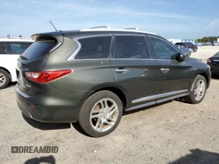 2014 Infiniti QX60 Hybrid with VIN 5N1CL0MN8EC529742, listed as a Copart auction lot 52071855 with 107,620 mi miles and Clean Title. Bid and sale history available at carsss.com. Image 3.