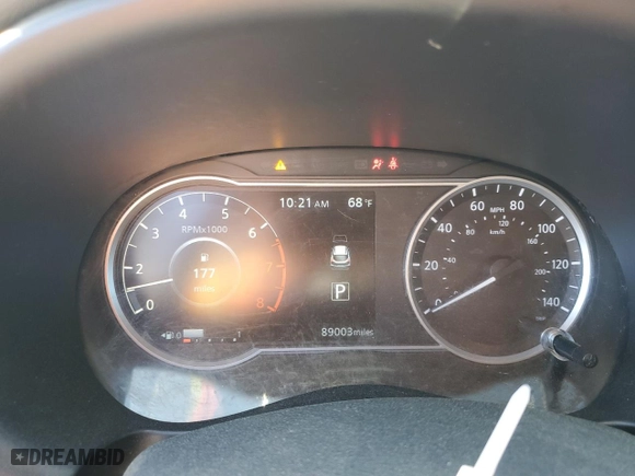 2018 Nissan Kicks SV with VIN 3N1CP5CU6JL497857, listed as a Copart auction lot 50073075 with 89,003 mi miles and Salvage Title. Bid and sale history available at carsss.com. Image 9.