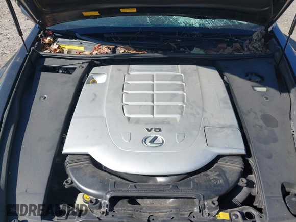 2009 Lexus LS 460 with VIN JTHCL46FX95002294, listed as a IAAI auction lot 40638639 with 227,657 mi miles and . Bid and sale history available at DreamBid. Image 10.