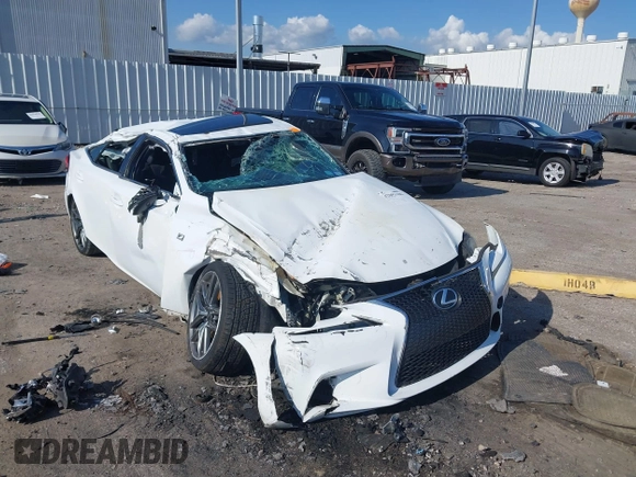 2016 Lexus IS 200t with VIN JTHBA1D24G5002594, listed as a IAAI auction lot 42083106 with 103,862 mi miles and . Bid and sale history available at DreamBid. Image 1.