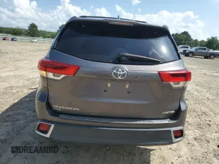 2018 Toyota Highlander Limited with VIN 5TDYZRFH0JS246961, listed as a Copart auction lot 60876075 with 88,813 mi miles and Salvage title. Bid and sale history available at DreamBid. Image 6.