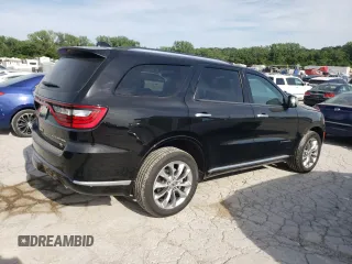 2023 Dodge Durango Citadel with VIN 1C4RDJEG0PC592676, listed as a Copart auction lot 58490824 with 7,666 mi miles and Salvage title. Bid and sale history available at DreamBid. Image 3.