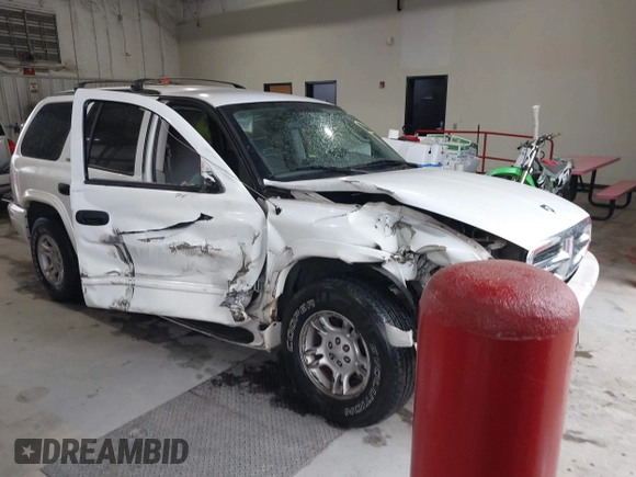2002 Dodge Durango z VIN 1B4HR48N72F144237, wystawiony jako IAAI lot #42242043 z przebiegiem 72 065 mil mil oraz . Historia ofert i sprzedaży dostępna na DreamBid. Obrazek 1.