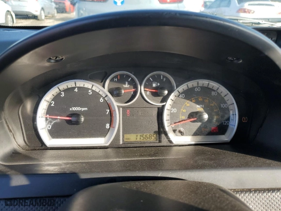 2009 Chevrolet Aveo LS with VIN KL1TD56E89B632383, listed as a Copart auction lot 83103174 with 115,685 mi miles and Salvage Title. Bid and sale history available at carsss.com. Image 9.