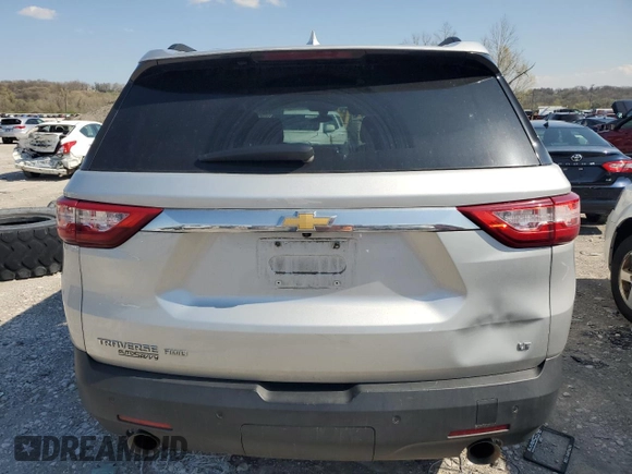 2019 Chevrolet Traverse LT Cloth with VIN 1GNEVGKW5KJ315852, listed as a Copart auction lot 52023575 with 58,725 mi miles and Salvage Title. Bid and sale history available at carsss.com. Image 6.