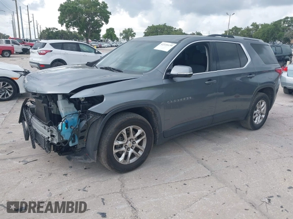 2018 Chevrolet Traverse LT Cloth with VIN 1GNERGKW9JJ170172, listed as a IAAI auction lot 42335139 with 175,417 mi miles and . Bid and sale history available at DreamBid. Image 22.