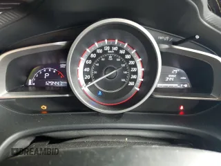 2014 Mazda 3 i Touring with VIN JM1BM1L71E1181056, listed as a Copart auction lot 59767705 with 129,447 mi miles and Salvage title. Bid and sale history available at DreamBid. Image 9.