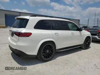 2021 Mercedes-Benz GLS 63 AMG with VIN 4JGFF8KE2MA276675, listed as a Copart auction lot 62254434 with 30,425 mi miles and Clean Title. Bid and sale history available at DreamBid. Image 3.