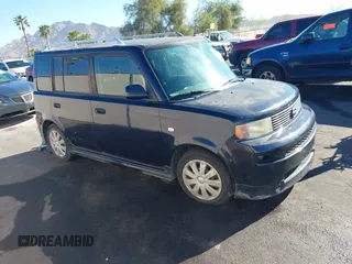 2005 Scion xB with VIN JTLKT324250213951, listed as a IAAI auction lot 41885369 with 208,115 mi miles. Bid and sale history available at carsss.com. Image 1.